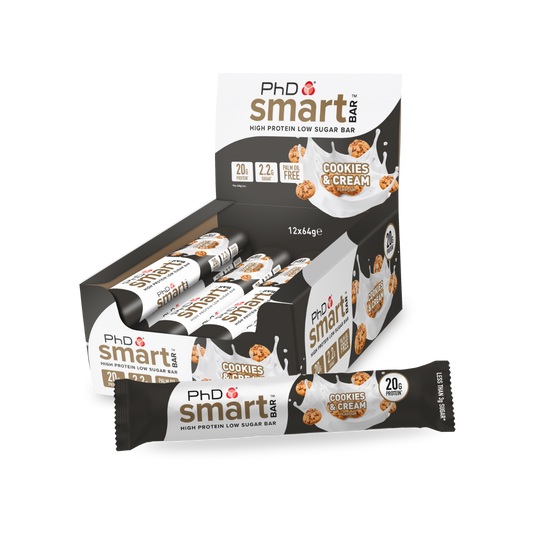 Phd Smart High protein Protein low Sugar Bar x 12(Full Box)
