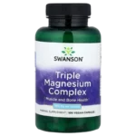 Swanson, Triple Magnesium Complex, 400 mg - 100 Vegan Capsules