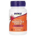Vitamin D-3 5000 IU - 30 Softgels