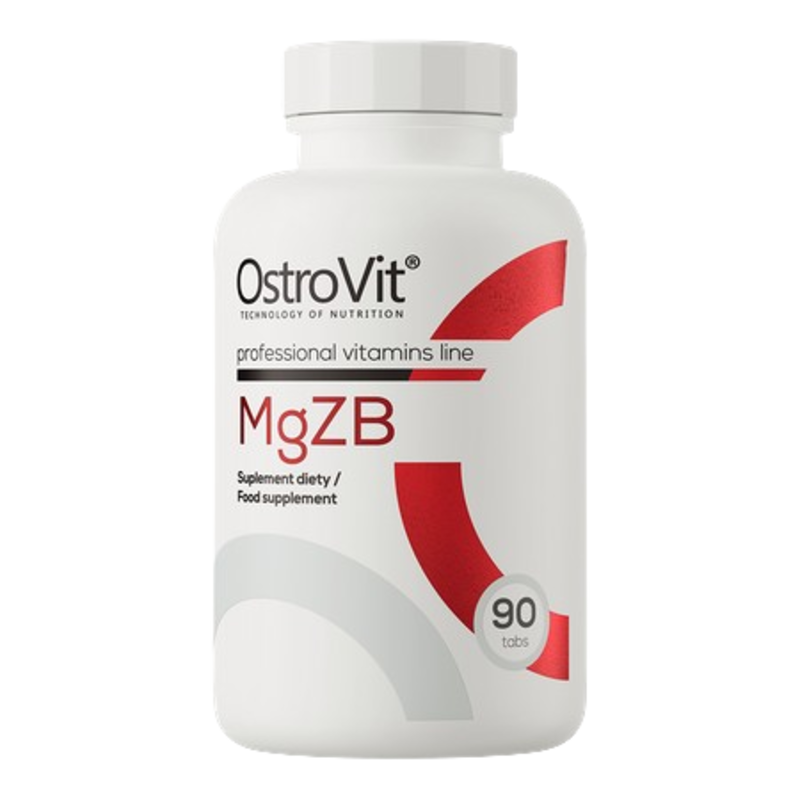 MgZB - Dietary supplement with magnesium, zinc and vitamin B6 - 90 tablets