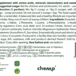 Chemp® EAA+ Electrolytes - 306g (Green Apple flavour) - Image 5
