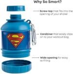 SmartShake Whey2Go Funnel - DC Comics, Superman - 110 ml. - Image 3