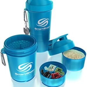 SmartShake Original2Go, Neon Blue - 600 ml.