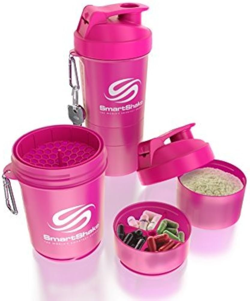 SmartShake Original2Go, Neon Pink – 600 ml.
