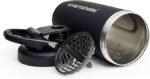 SmartShake Reforce Stainless Steel, Black - 900 ml.