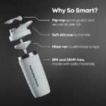 SmartShake Reforce Stainless Steel, Black - 900 ml. - Image 3