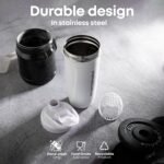 SmartShake Reforce Stainless Steel, Black - 900 ml. - Image 4