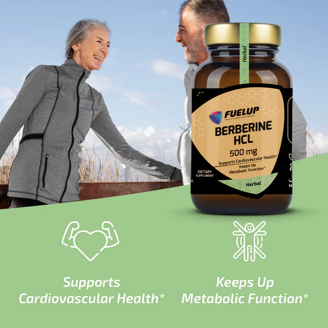FUELUP - Berberine HCL 500 mg, 60 veg caps - Image 5