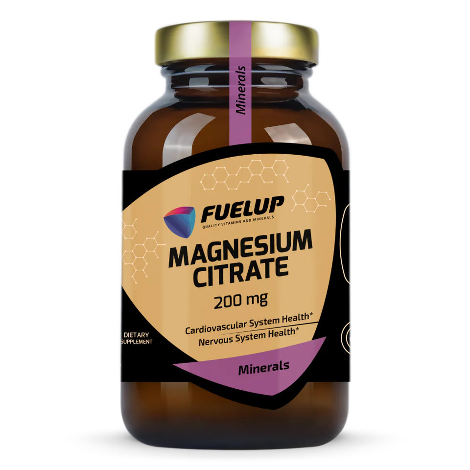 FUELUP - Magnesium Citrate 200 mg, 60 tabs