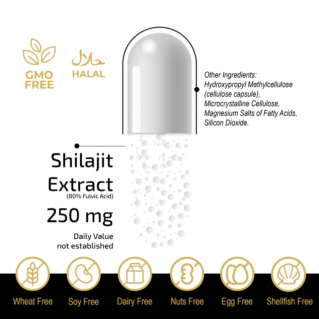FUELUP - Shilajit Extract 250 mg, 60 veg caps - Image 4