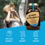 FUELUP - Ultra Omega - 3 (TG, 500/250 ) 1000 mg, 90 softgels - Image 5