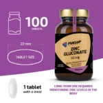 FUELUP - Zinc Gluconate  50 mg,  100 tabs - Image 3
