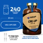 FUELUP- CRE-UP 700mg, 240 capsules - Image 5
