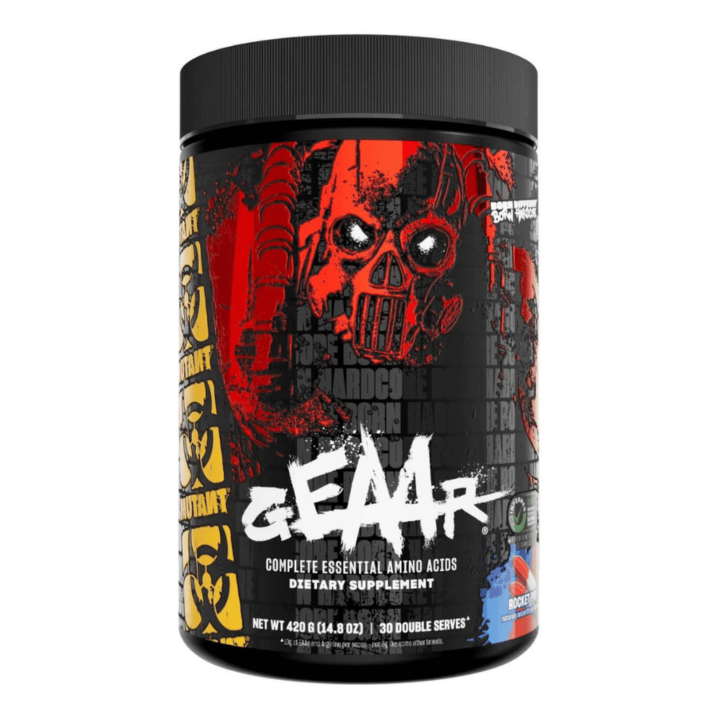 Mutant GEAAR - 9.4g of EAA Powder + Arginine, 7g BCAAs, 4g Leucine, Electrolytes, Coconut Water, 30 Double Servings