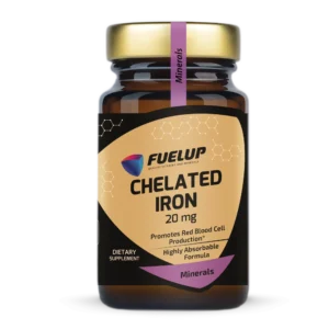 FUELUP - Chelated Iron 20mg, 30vegcaps
