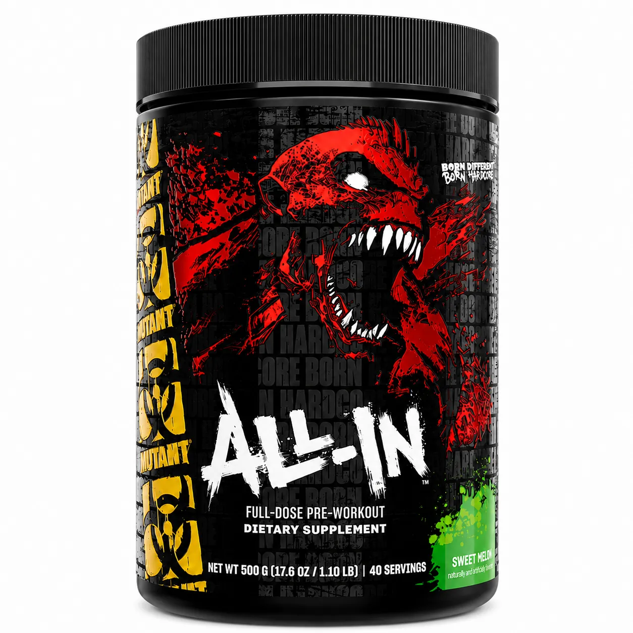 mutant_all_in_white_background MUTANT® ALL-IN™ preworkout - 500gr 40/20 servings - Image 1