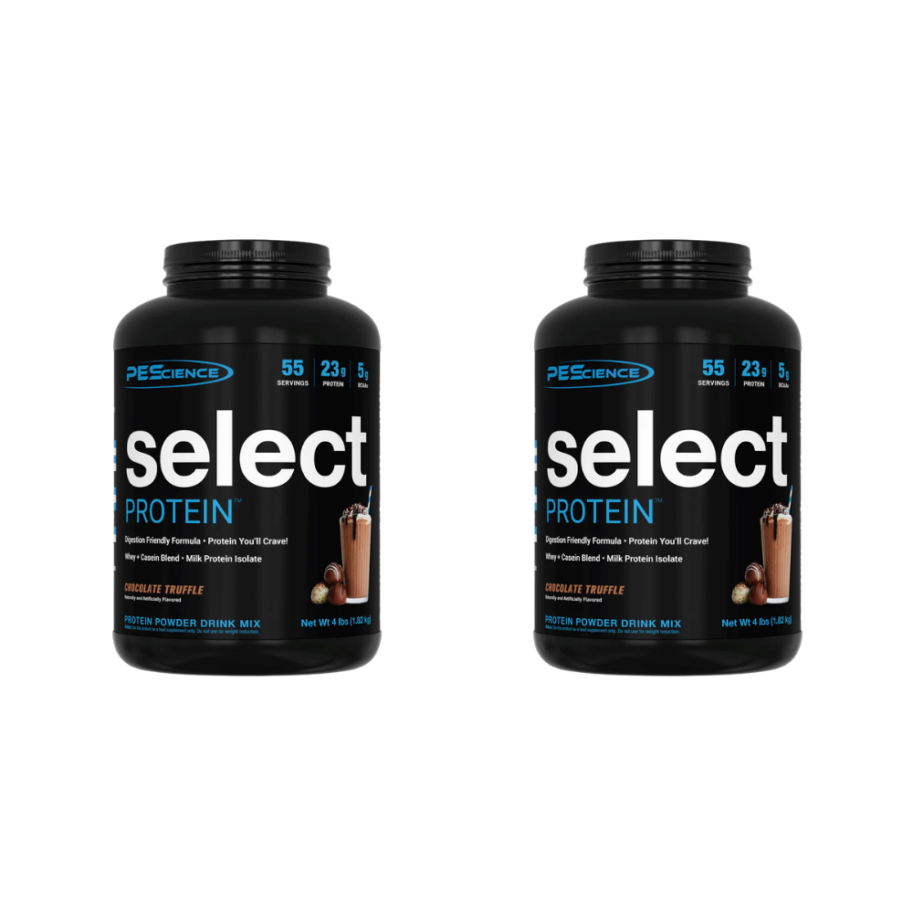 2 x PEScience – Select Protein Powder, Milk Protein Isolate & Whey Blend, 54-55 servings - Bundle