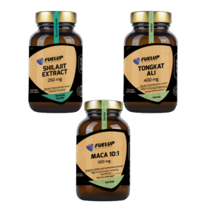 FUELUP - TESTMAX: Maca 10:1 + Tongkat Ali + Shilajit