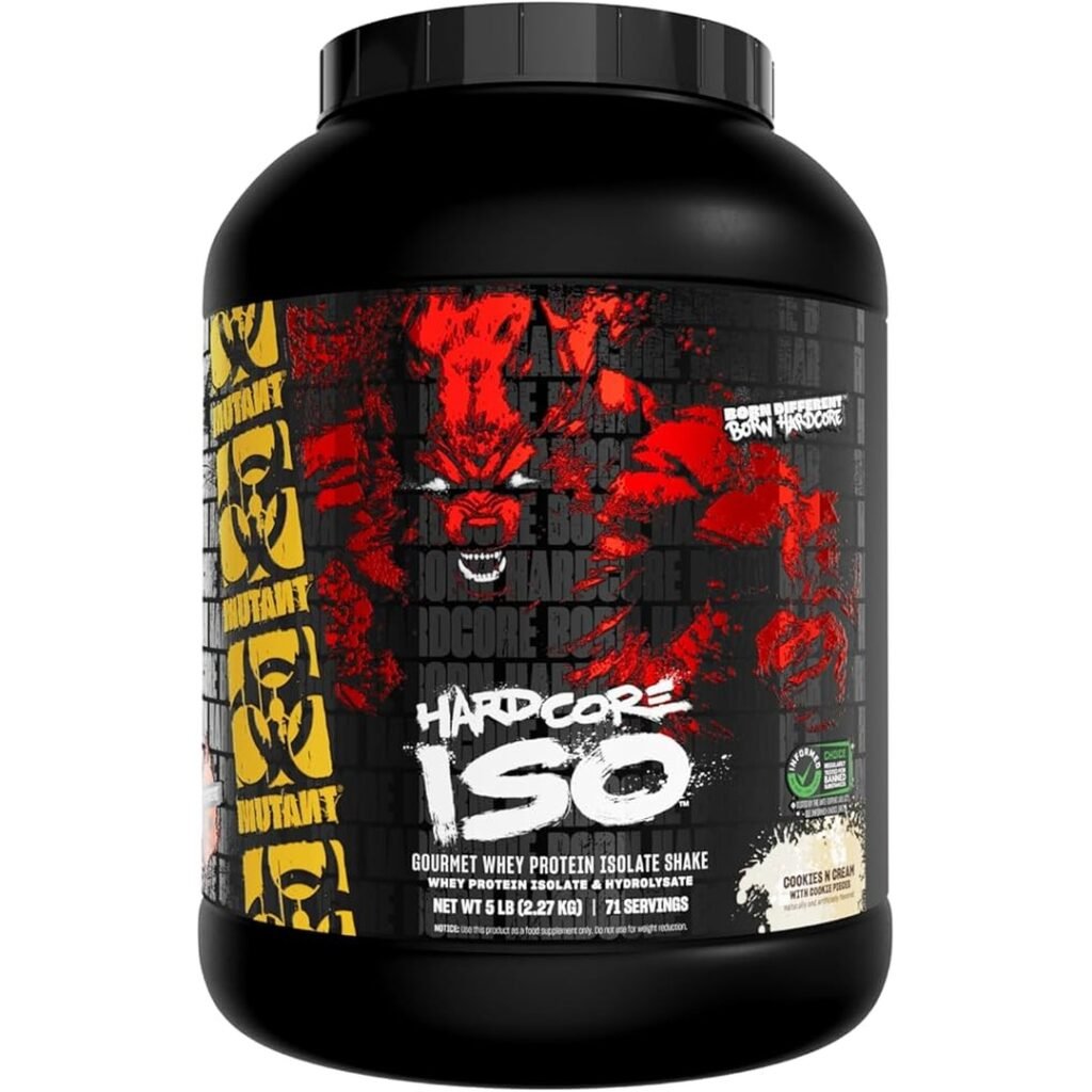 Mutant Hardcore ISO Whey Protein Isolate 2.27kg Cyprus