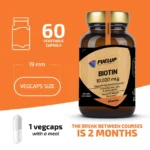 FUELUP - Biotin (B7) 5000mcg, 60vegcaps - Image 2