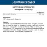 Applied Nutrition - L-Glutamine 500gr, 100 servings - Image 2